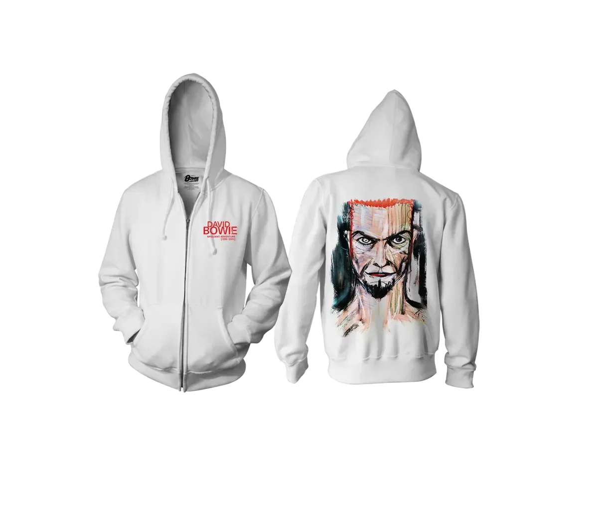 Brilliant Adventure White Hoodie