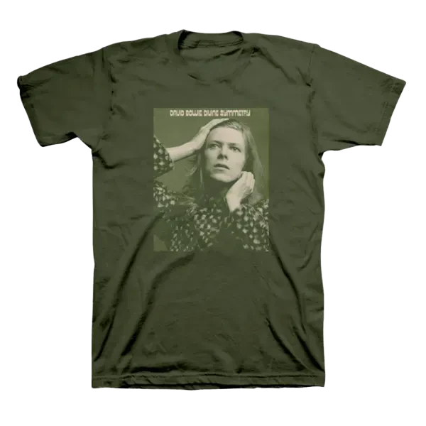 David Bowie A Divine Symmetry Olive T-Shirt