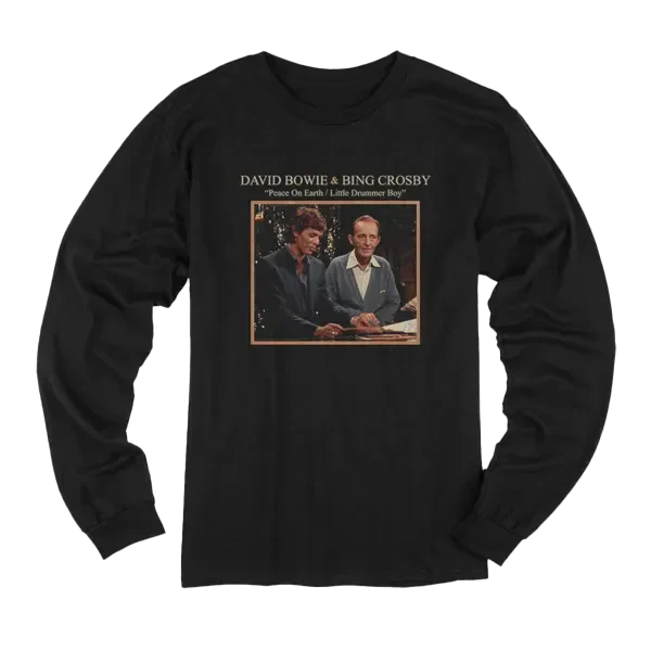 David Bowie & Bing Crosby "Peace On Earth" Long Sleeve