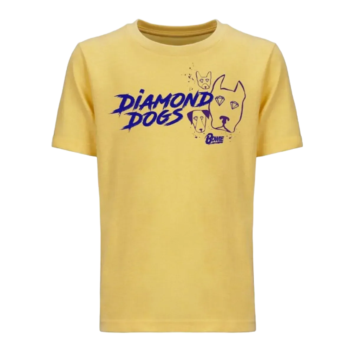 David Bowie Blue Logo Diamond Dogs Rad Youth T-Shirt