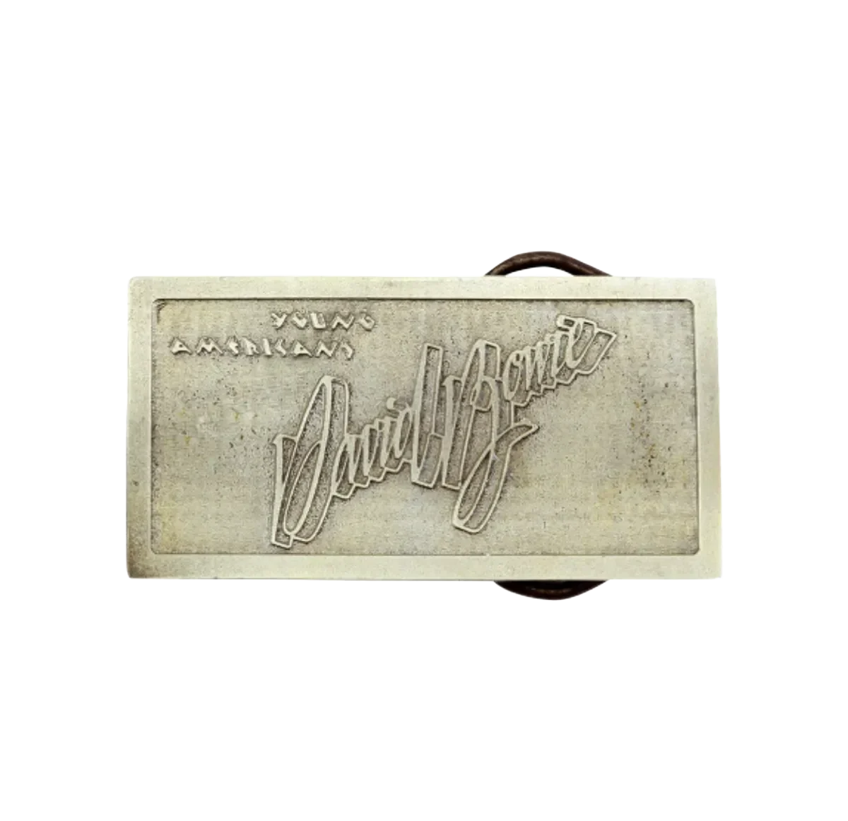 David Bowie Bronze Finish Belt Buckle