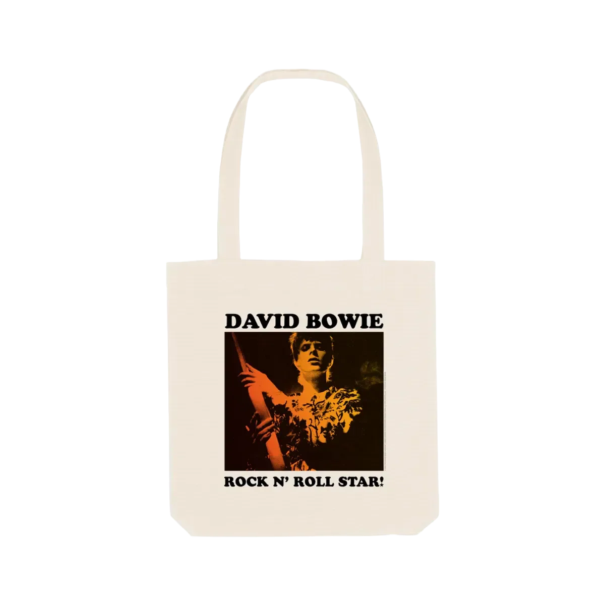 David Bowie Rock N Roll Star! Tote Bags