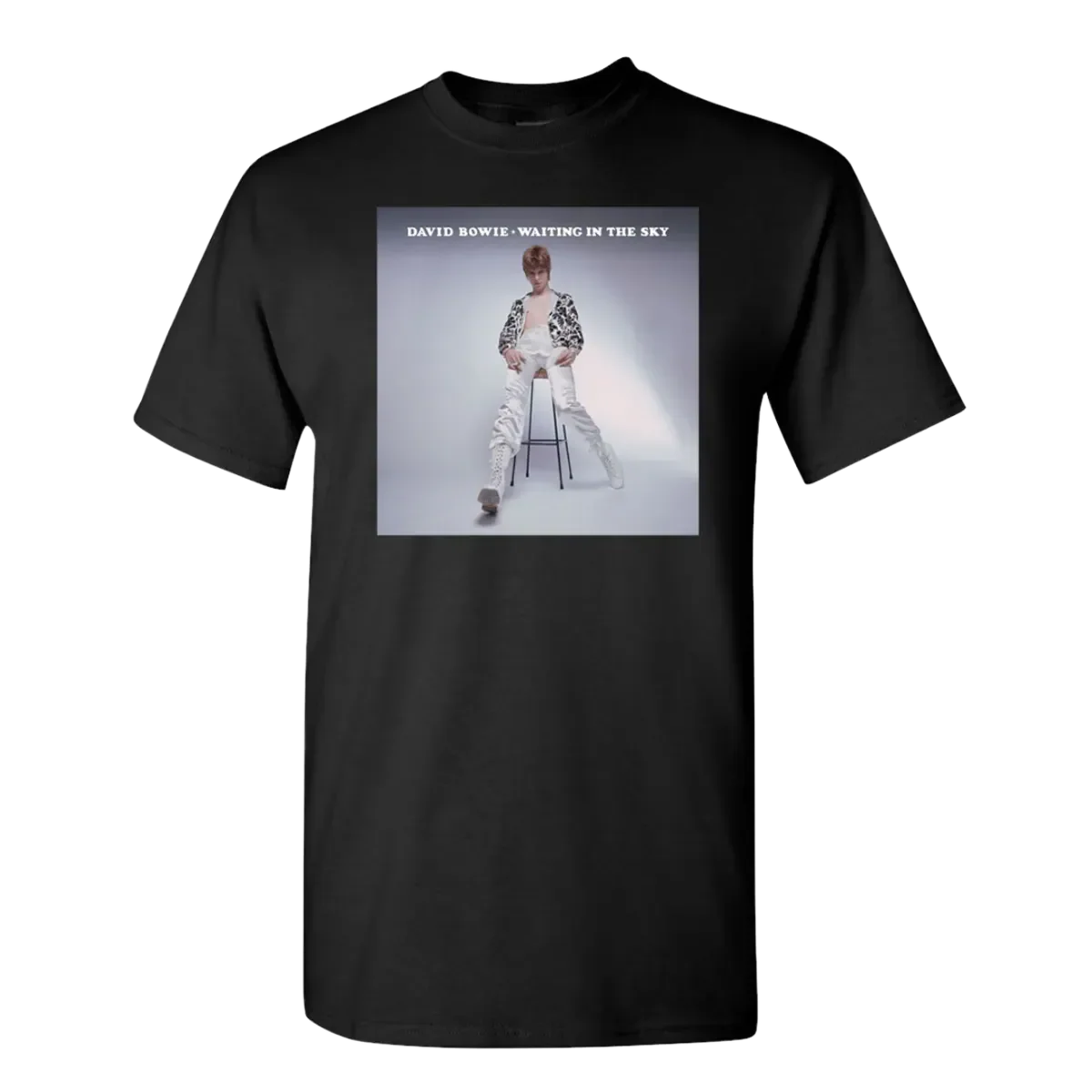 David Bowie Waiting In The Sky Black T-Shirt